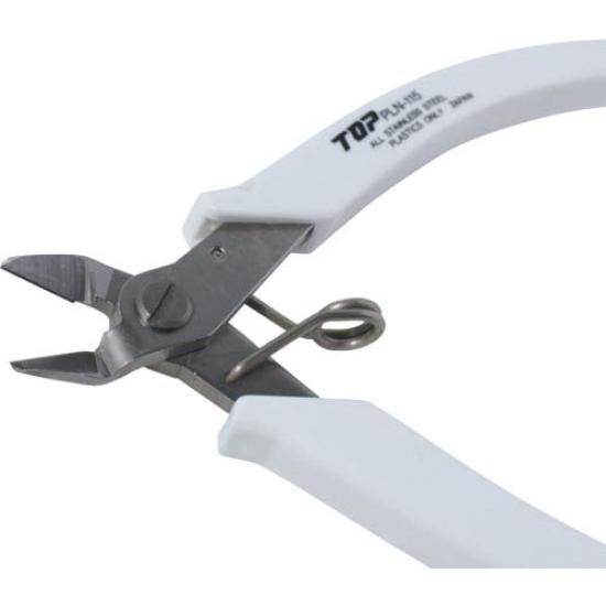 TOP Plastic Cuts 3mm Diameter Spring Made in Japan Nippers, Plastic, Attached, PLN-115, Tsubame-Sanjo,