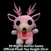 Non-Toxic 99 Nights In The Forest Deer Plush Toys Movie Stuffed Animals Deer Toy Fans Birthday Gifts Toys For Kids Halloween Gifts