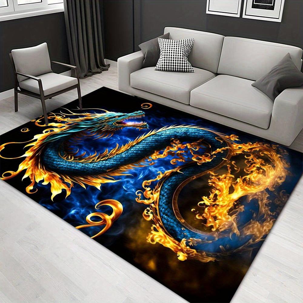 

1pc 18399008710 Pattern Carpet, Area Rug For Living Room Bedroom Room Bed Chair Laundry Entryway Corridor Yard Non-slip Outdoor Camping Rug 60cm by 90cm