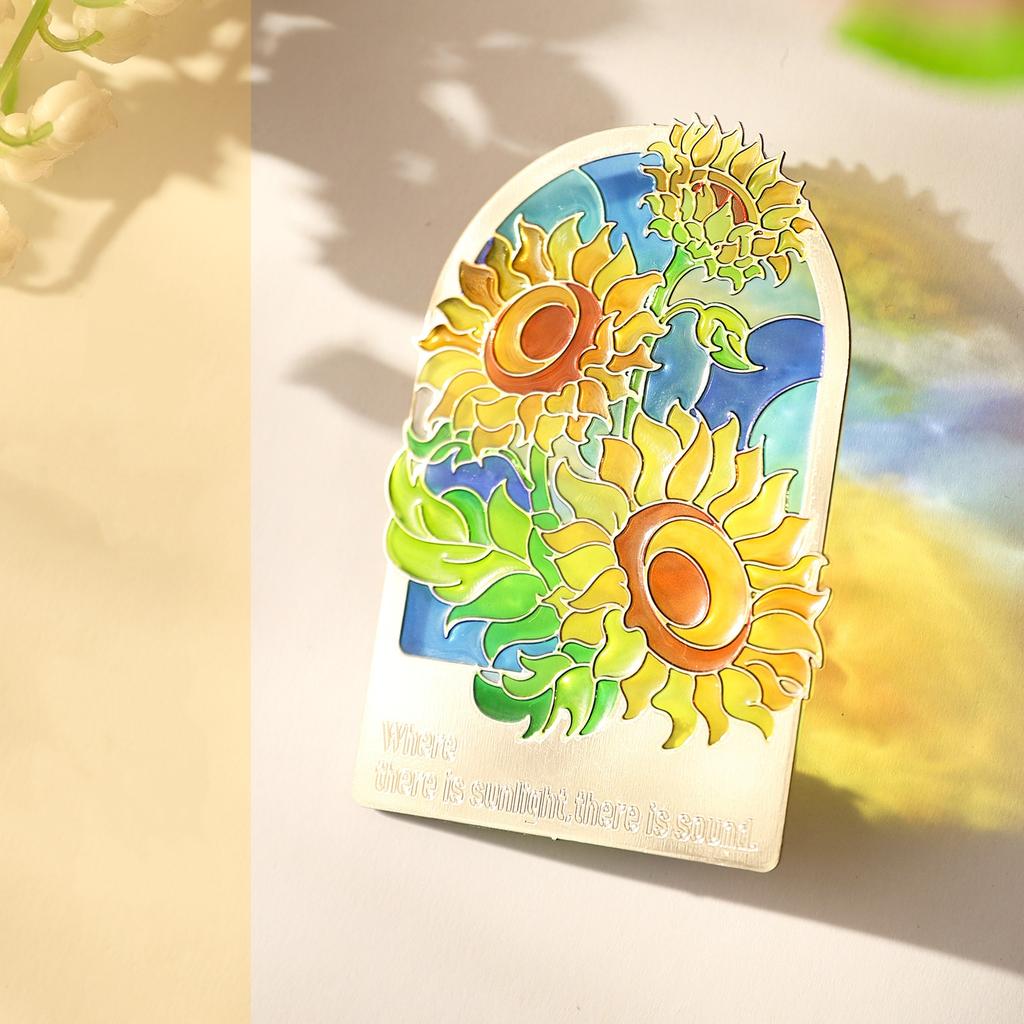 Metal Hollow Bookmark Floral Design Reading Page Marker For Students Teacher Gift Graduation Stationery Refrigerator Magnet Deco