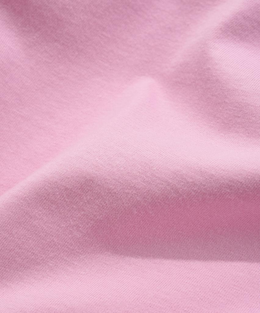 COVERNAT WOMAN Crop C Logo Over T-Shirt Pink