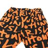 Louis Vuitton MonogramGraffiti Bottoms Pants All-over Pattern Pants Orange/Black