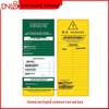 Danilo Scaffolding Safety Warning Tag - Prohibition of Use