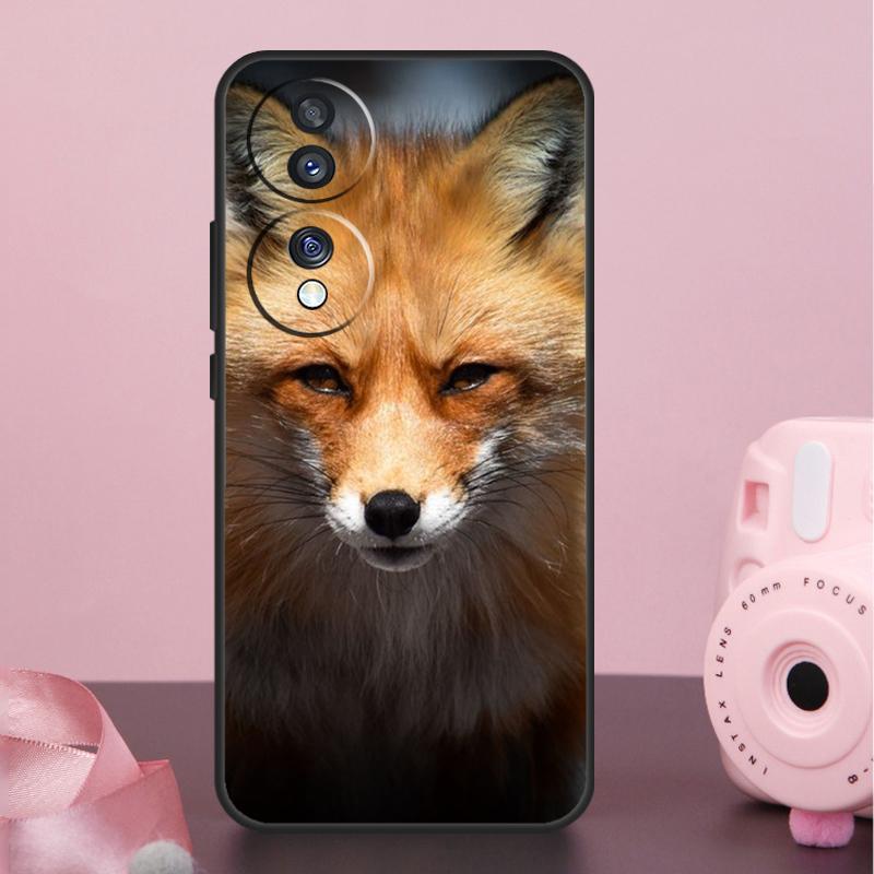 Cute Fox In Autumn Case For Honor 200 400 Pro 50 70 90 X9a X9b X9c X9d X8b X8c Win Magic 7 Lite 5 6 8 Pro Cover