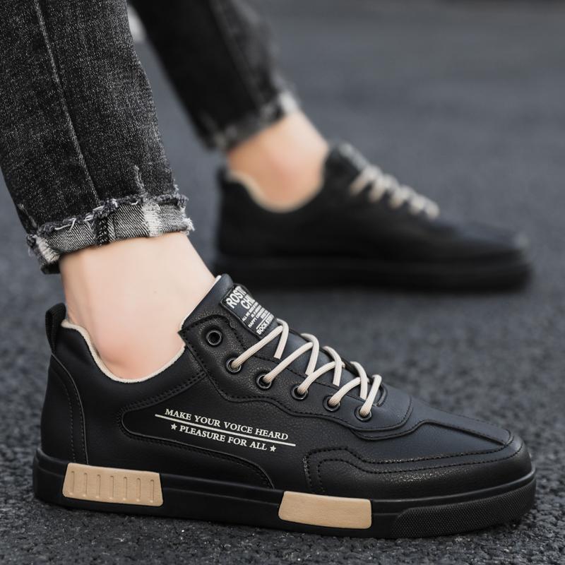 Men Sneakers Lace Up Big Size 45 Man Vulcanized Sneakers Tenis Trainers Male Casual Shoes