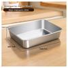 Kemeirute 316 Stainless Steel Food Prep & Storage Trays