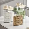 Transparent Sealed Storage Tank with Insect-Proof Lid Insect-Proof Grain Jar  Grain Storage