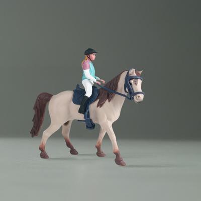 Simulação Animais Cavalo Presente Artesanato Crianças Brinquedo Resina Sintética Casa Arte Decorações