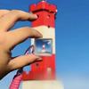 Transparent Pixel Photography Pendant Photo Filter Mosaic Lens Keyring Mosaics Keychains  Landscape
