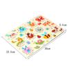 Handheld Board Puzzle Blocks, Children's Shape Matching Panels, Puzzle Wooden Toys