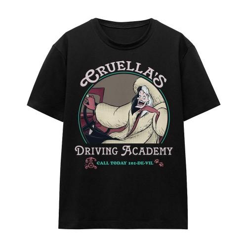 Disney Villains Unisex Adult Cruella´s Driving School T-Shirt
