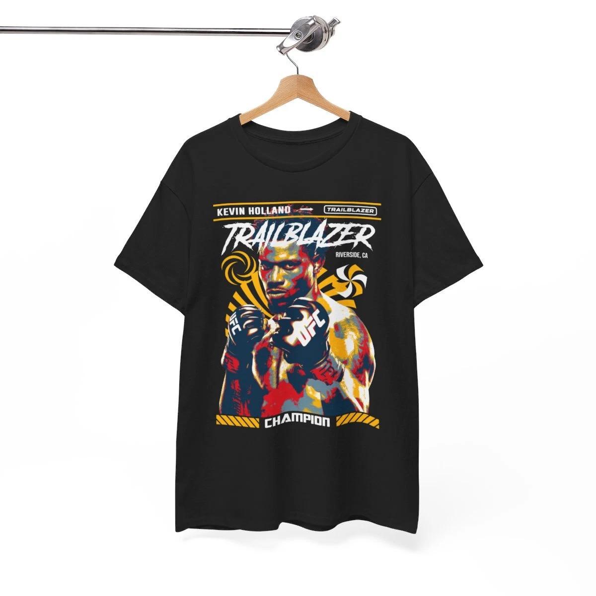 Kevin Holland Trailblazer American MMA Fighter BJJ Kung Fu Funny Gift T-Shirt XL