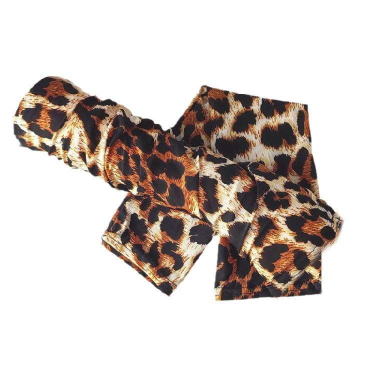 

Leopard Arm Sleeves Soft Stretchy Sunproof Long Gloves For Men Women Unisex Gloves for Outdoor Activity Cycling Fishing 1