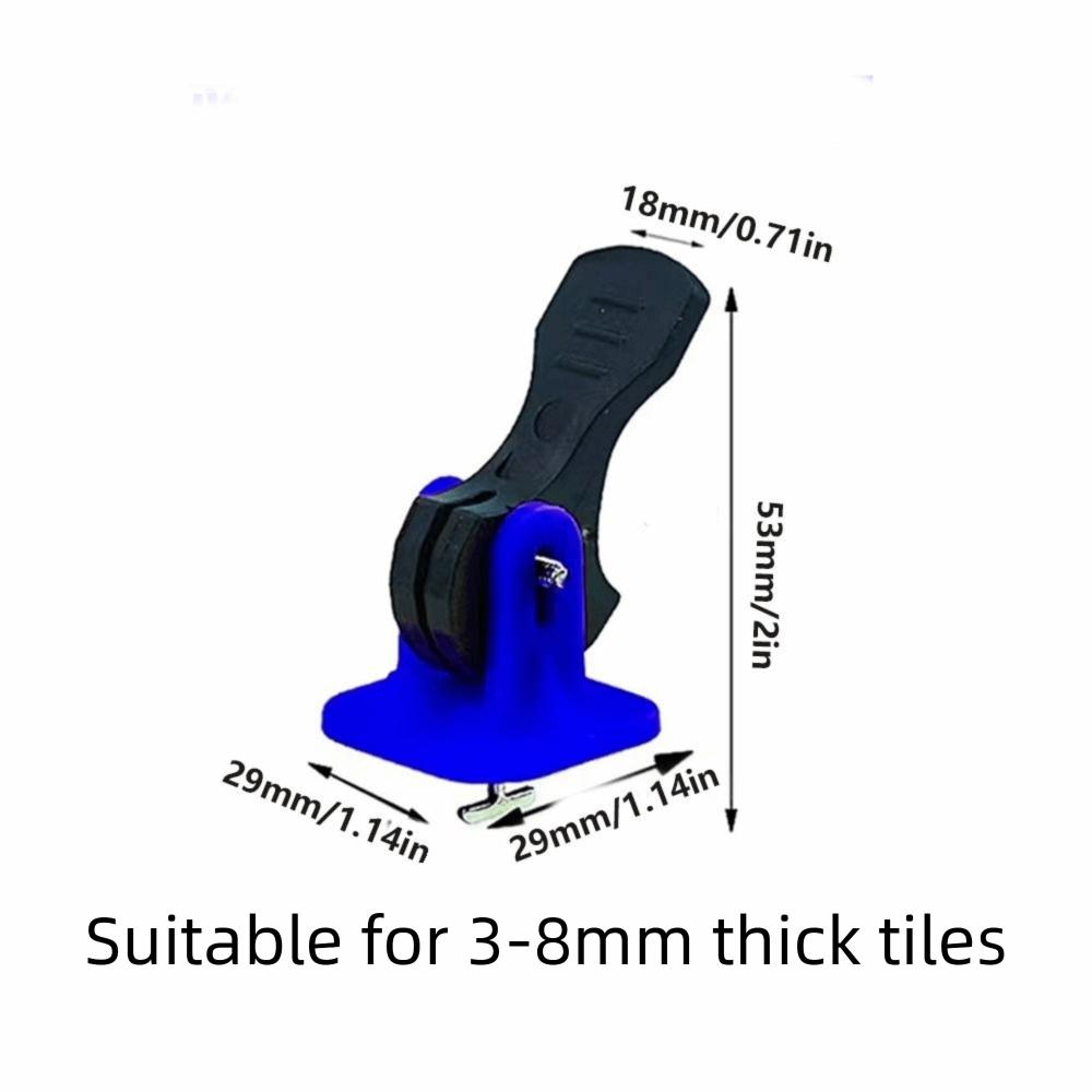 50Pcs Press Type Universal Leveling Spacers Reusable Floor Leveling Tools Stable Tile Installation