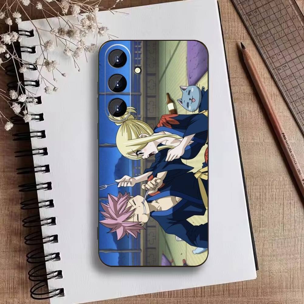 

ANIME Y-FAIRY TAIL Phone Case For Samsung Galaxy A73,A21s,A22,A31,A52,A53,A71,A41Soft Black Shell Samsung a22 5g