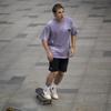 Li Ning x Disney T Shirt Men's Smoky Gray Mauve AHST319-4