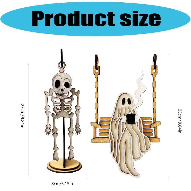 Rustproof Zinc Alloys Holiday Doorbell Quick Hanging Design Seasonal Party Decoration For Indoor Outdoor Use