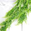 90Cm Persian Fern Leaves Vines Home Room Decor Hanging Artificial Plant Plastic Leaf Grass Wedding Party Wall Balcony Decoration