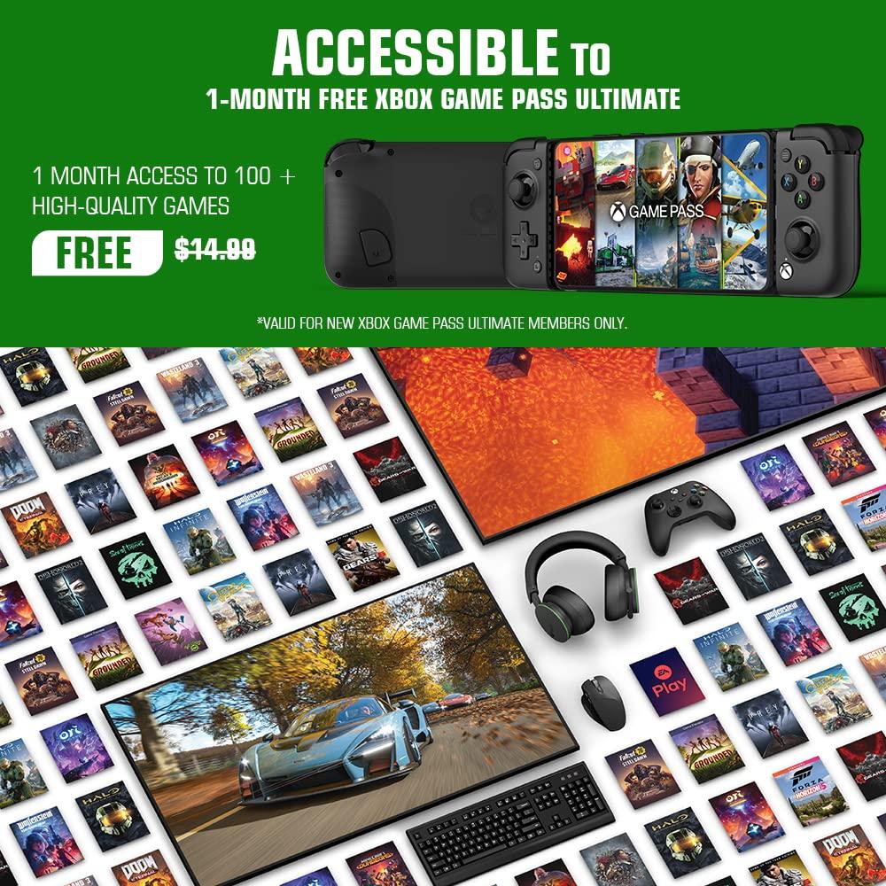 GameSir X2 Pro Xbox Mobilspill Android Spillkontroller Kompatibel med og Diablo Smarttelefonkontroller med Xbox Game Pass Ultimate Bonus - Kontroller,