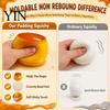 Hand Exercise Ball 1/2Pcs Stress Relief Crunchy Pudding Toy, Fake Caramel Squeeze Dessert Sensory Fidget Toy Simulated Gift for Adults Kids