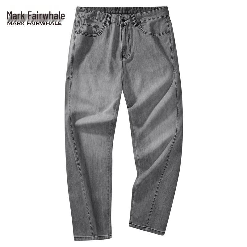 Mark Fairwhale Men s American High Street Washed Straight-Leg Jeans 175/80A/32