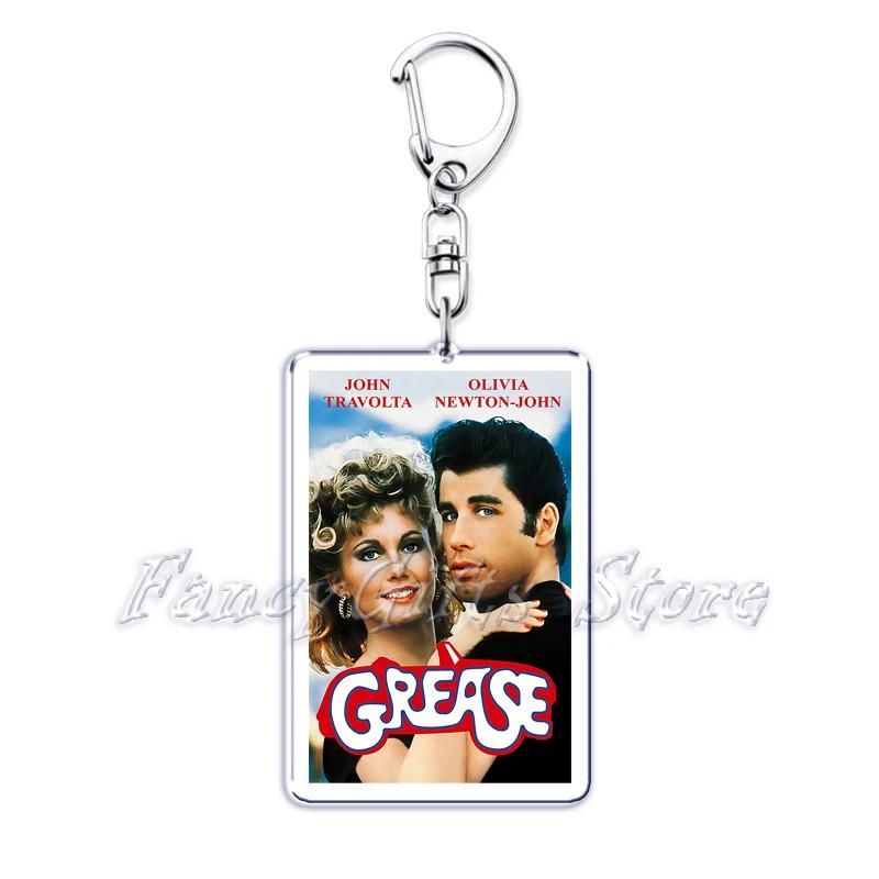 Klassische Film Schlüsselanhänger für Zubehör Tasche Pulp Fiction The Fast Furious Filme Anhänger Schlüsselketten Schlüsselringe Schmuck Fans Geschenke