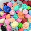Uflower 100Pcs Artificial Foam Rose Flowers Head PE Fake Flower for Wedding Party Home Dceor DIY Bear Rose Valentines Day Gifts