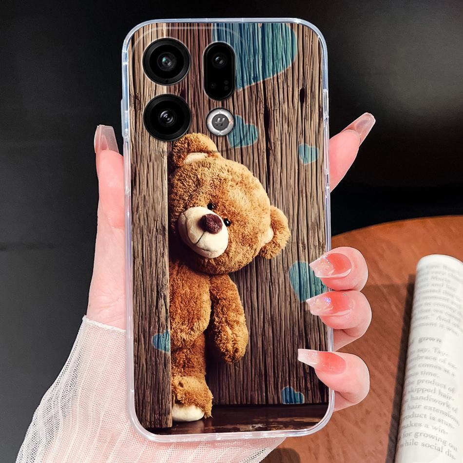 For Oppo Find X9 Pro Phone Case Unique Style Soft TPU Transparent Silicone Lightweight Cover For Oppo Find X 9 Protective Shell