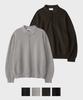 HOOVES Hide Button Collar Knit [4 Colors]