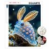 5D DIY Pearl Art Kit Ocean Sea Bunny Themed Decor & Home Wall Decoration