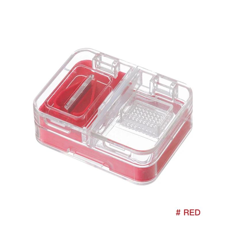 1pcs 4 In 1 Portable Pill Box Powder Tablet Grinder Powder Pill Cutter Medicine Splitter Box Multifunctional Pill Cutter Divider