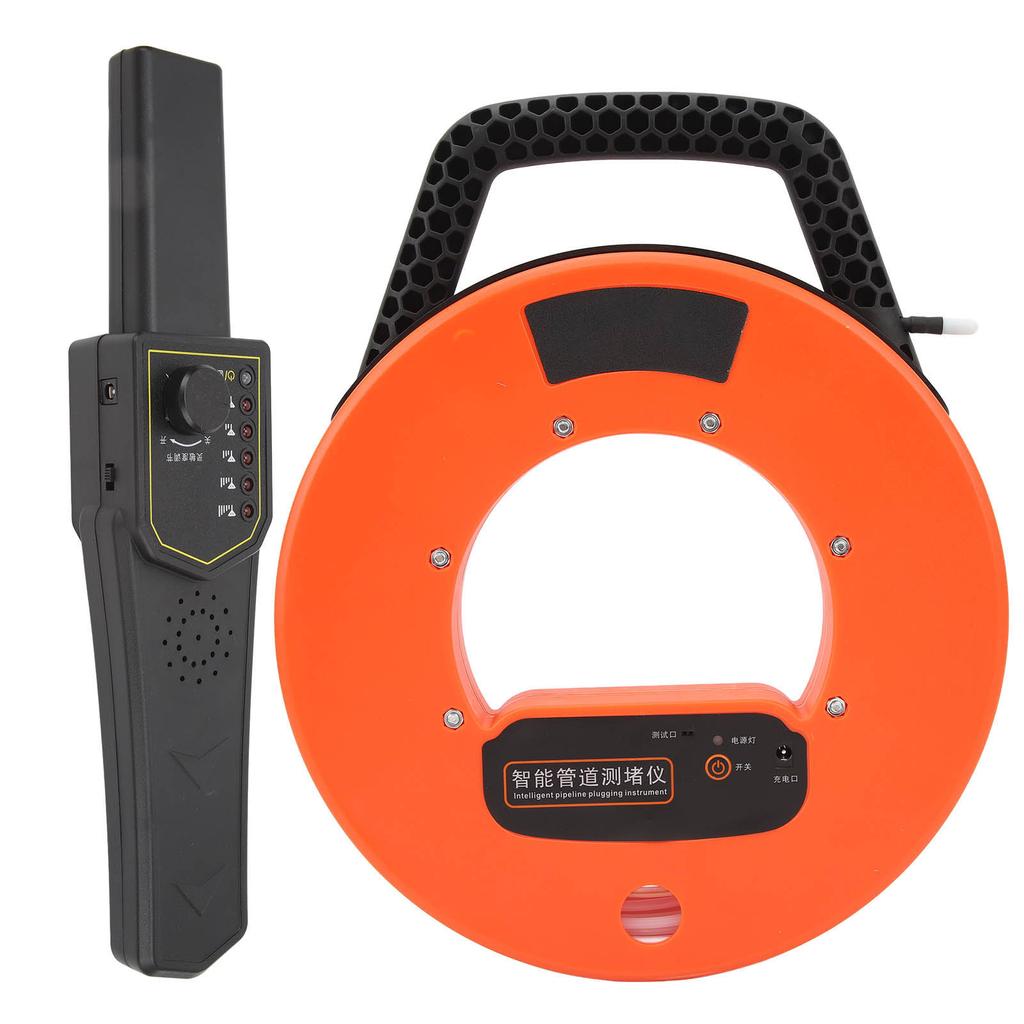 Pipe Blockage Detector Water Pipe Blockage Locator 30m with Waterproof Probe