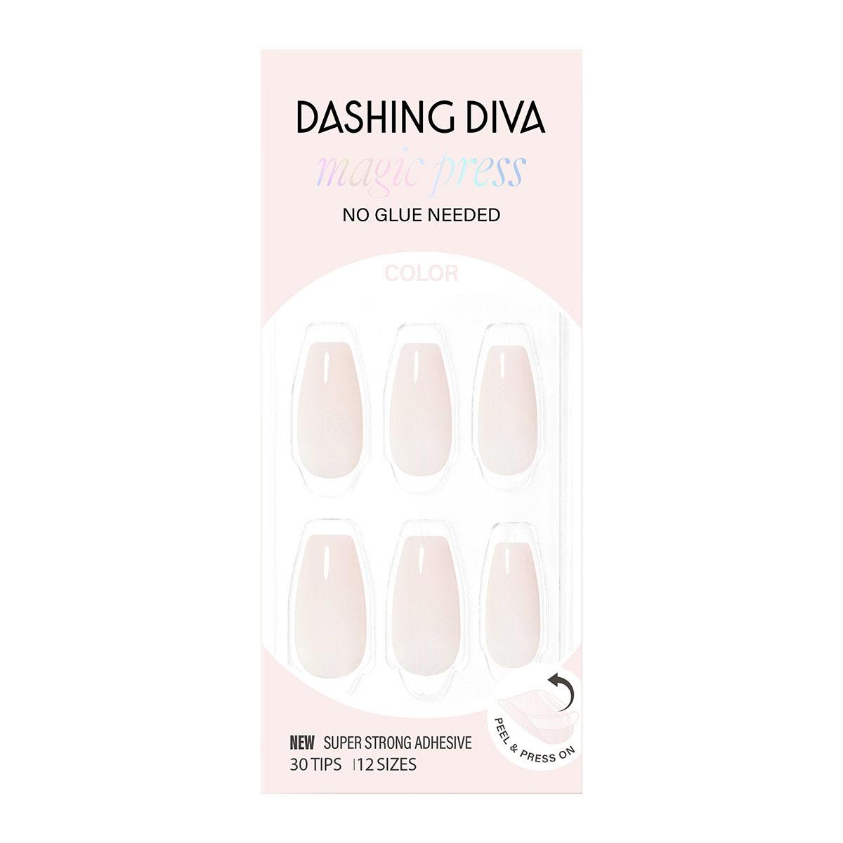 

DASHING DIVA Magic Press Color Nail/Pedi 19 types Silky Cream
