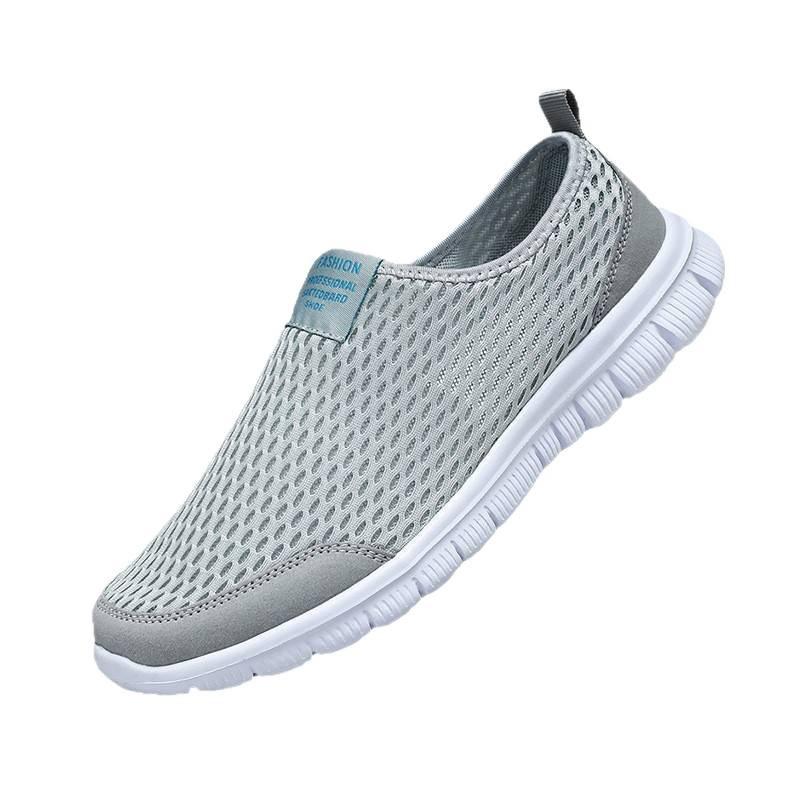 Breathable light sports casual running travel shoes summer new lazy foot