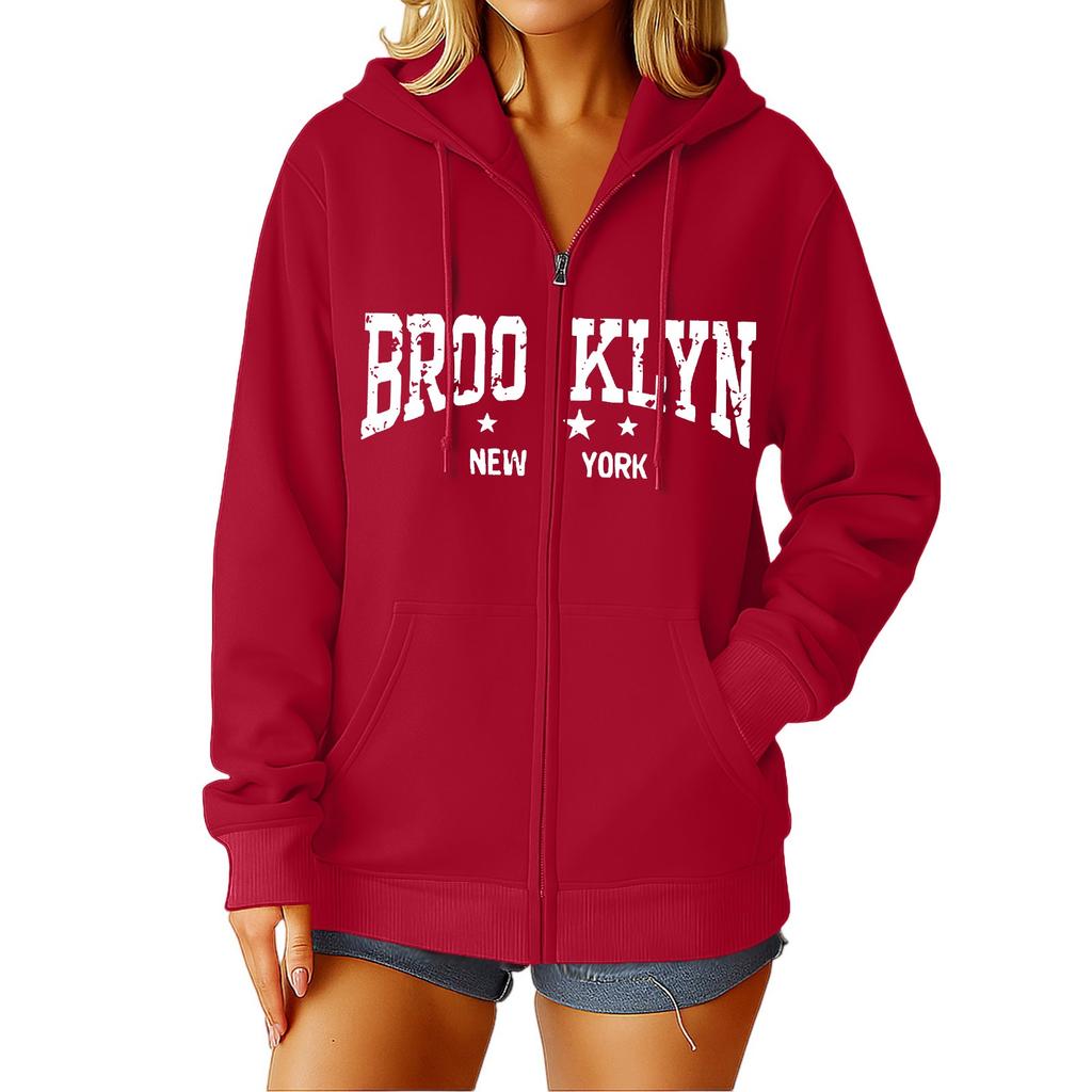 Womens Hoodies Fall Game Day Sweatshirts  Casual Long Sleeve Loose Coat Fall Hoodie Sweatshirt