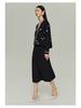 JZ Jiuzi Women's Contrast Diamond Cardigan Sweater