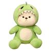 Dinosaur Transformed Bear Plush Doll Bear Bear Turn Into Panda Stuffed Toys  Birthday Gift
