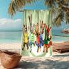 Ultra-Soft Beach Towel with Pip and Posy Theme,Ideal for Pool - Camping, Diving - Perfect Travel Essential, Vibrant Beach Towel.