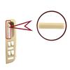 EDP1145 Front Door Handle Pull Trim Cover 3B0867175A BEIGE for VW Passat B5 Bora Jetta Golf MK4 Superb