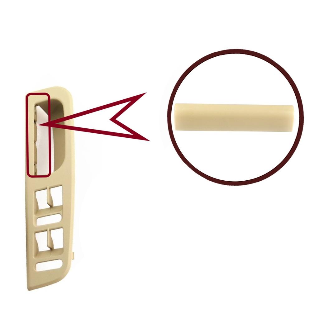 EDP1145 Front Door Handle Pull Trim Cover 3B0867175A BEIGE for VW Passat B5 Bora Jetta Golf MK4 Superb