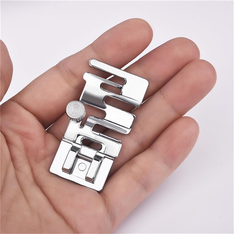 1Pc DIY Sewing Foot Presser Foot for Domestic Sewing Machine Accessories Elastic Multi Functional Cord Band Fabric Stretch Feet