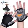 Durable And Safe Gtubike Half Finger Gloves Anti-Slip Shock Absorben Outdoor Sports Climbing Cycling Fitness Tool Upgraded Gloves For Men Women