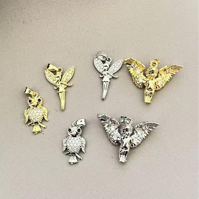Retro Cupid Angel Necklace Pendant with Color Retention – European & American Fashion