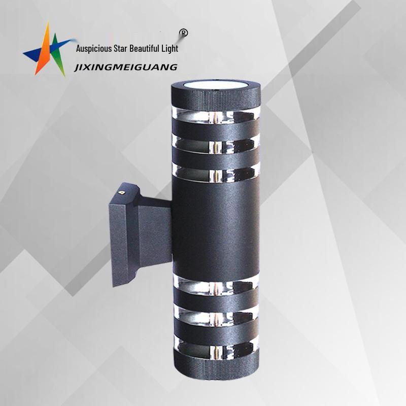 European Style LED Outdoor Wall Lamp for Garden Villa, Corridor, or Wall; GU10 & E27 Models; US Standard.