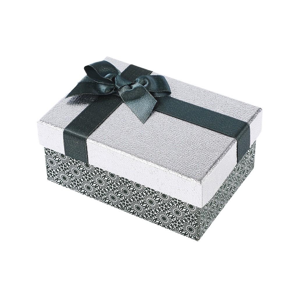 Velvet Ribbon Bow Gift Box for Holiday Packaging, Jewelry, Perfume, or Lipstick.
