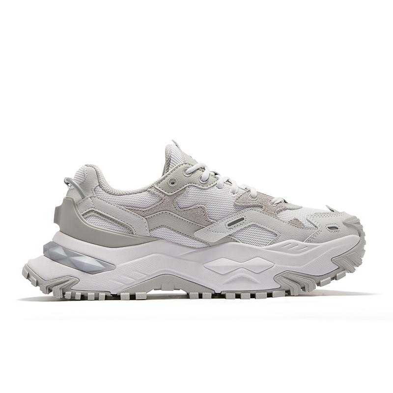 Fila Fusion Bianco Hard Candy Shoes Retro Versatile Simple Comfortable Daily Casual Fashion Classic Height Increasing Low Top Dad Shoes T12M531007F-DN
