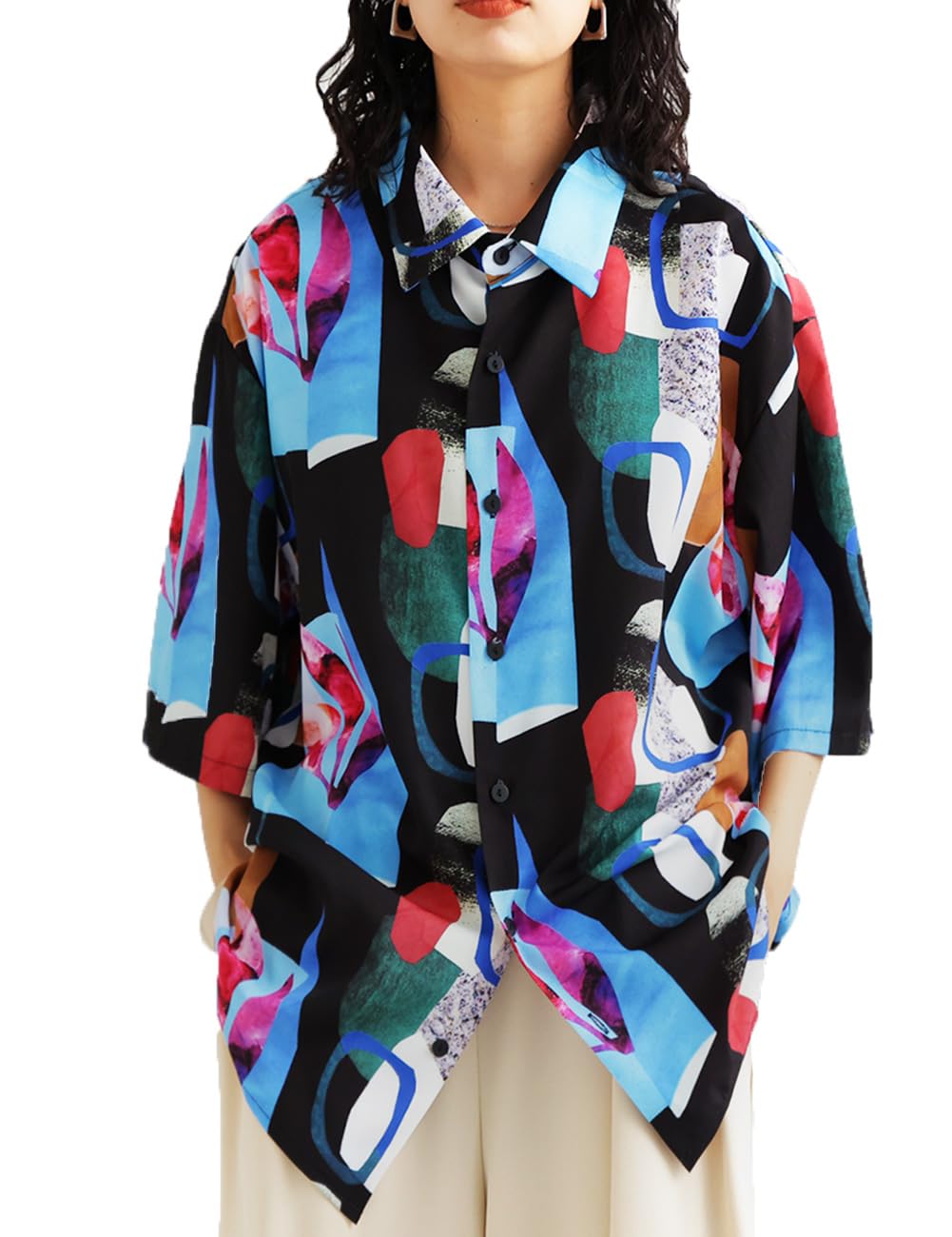 

antiqua Short Sleeve Art Free Size Mixed Colors Women s Shirt, Pattern, ZE-01040, 85,