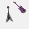 E-Bass Elegant 2000er Seitenclip Gitarre Haarspange Bass Kreativ Neuheit Gitarre Musikinstrument Rock