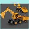 Simulations Bulldozer Bagger Muldenkipper Modell Kinderspielzeug Mit Beweglichen Gelenken Für Kinder Spielzeit