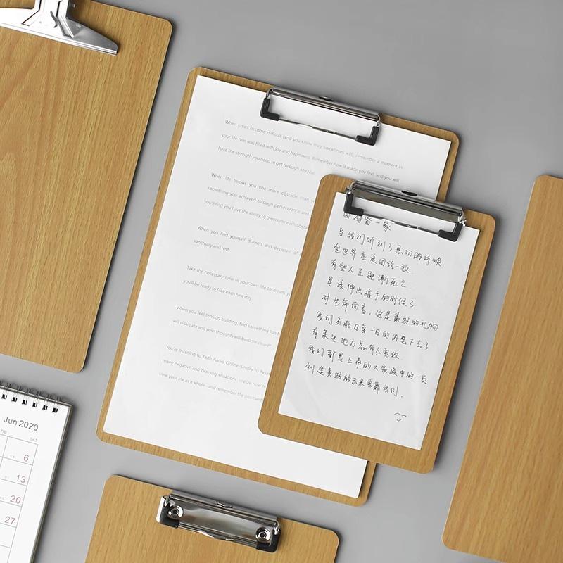 A4/A5 Clipboard: Writing Board & Menu Holder for Restaurants, Catering, Tests, and Student Use.